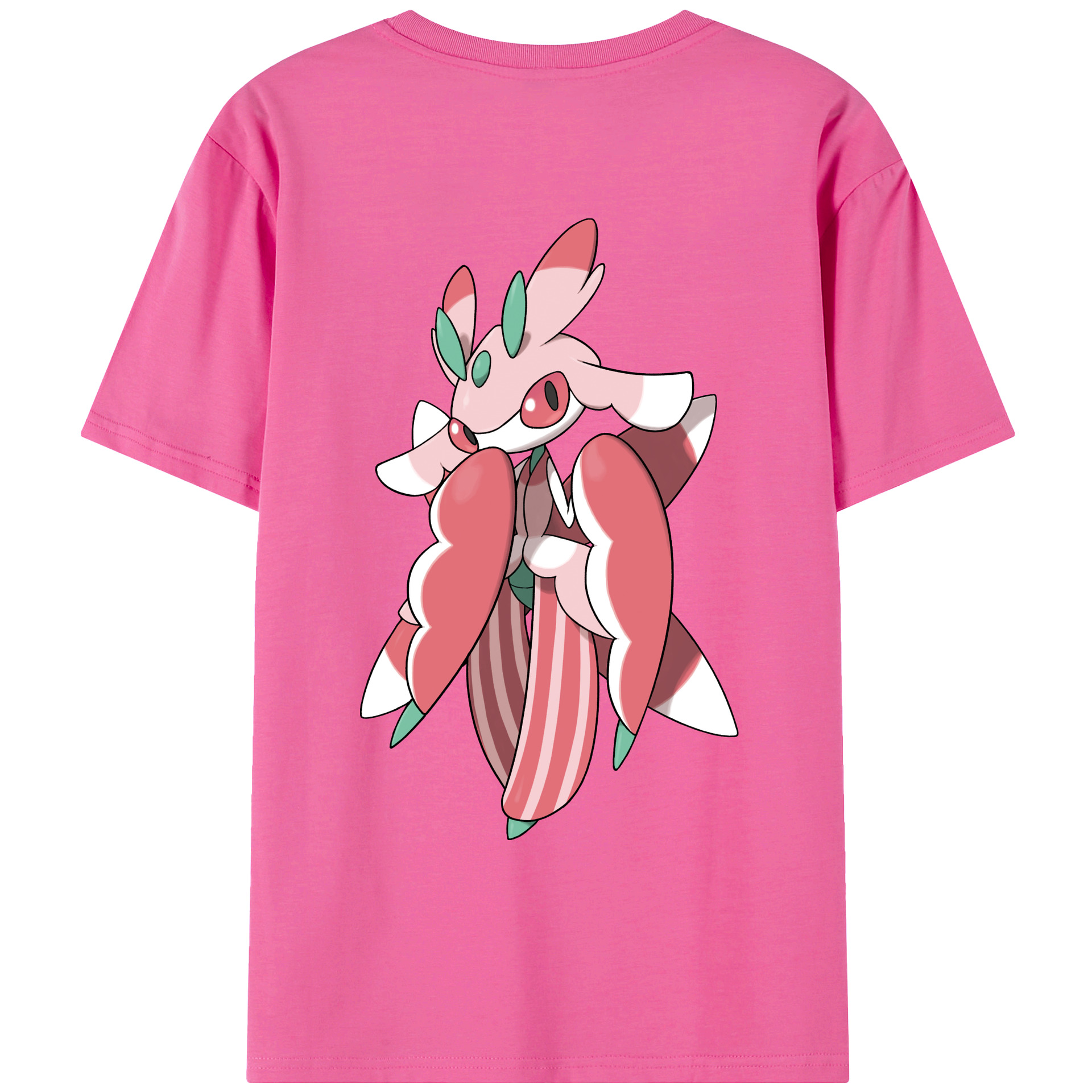 （画像用） ポケットモンスター Pokémon レディース半袖Tシャツ(バックプリント)